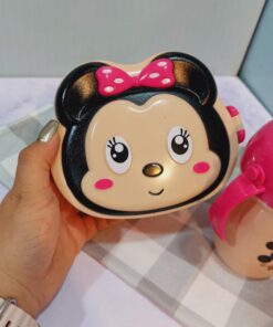 ست قمقمه و ظرف غذای فانتزی طرح میکی دختر وپسر کد 1744