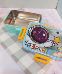 ظرف چاشت کودک مخزن استیل تک طبقه فانتزی کد 1745