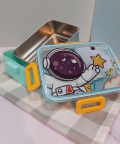 ظرف چاشت کودک مخزن استیل تک طبقه فانتزی کد 1745