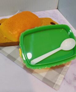 ظرف غذای پلاستیکی طرح نان باگت فانتزی کد 1747