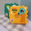 ظرف چاشت دوطبقه مخزن استیل طرح دایناسور DINOکد 1750
