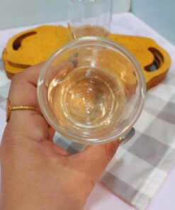 لیوان دوجداره چوبی کد 1754