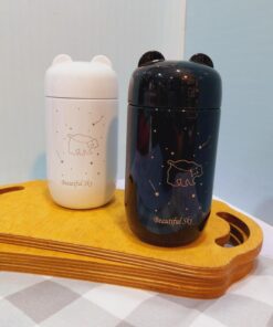 فلاسک استیل طرح خرس کهکشانی کد 1755