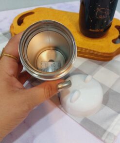 فلاسک استیل طرح خرس کهکشانی کد 1755