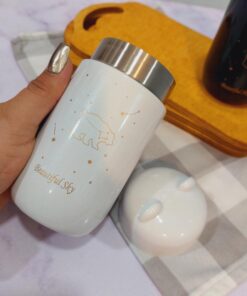 فلاسک استیل طرح خرس کهکشانی کد 1755