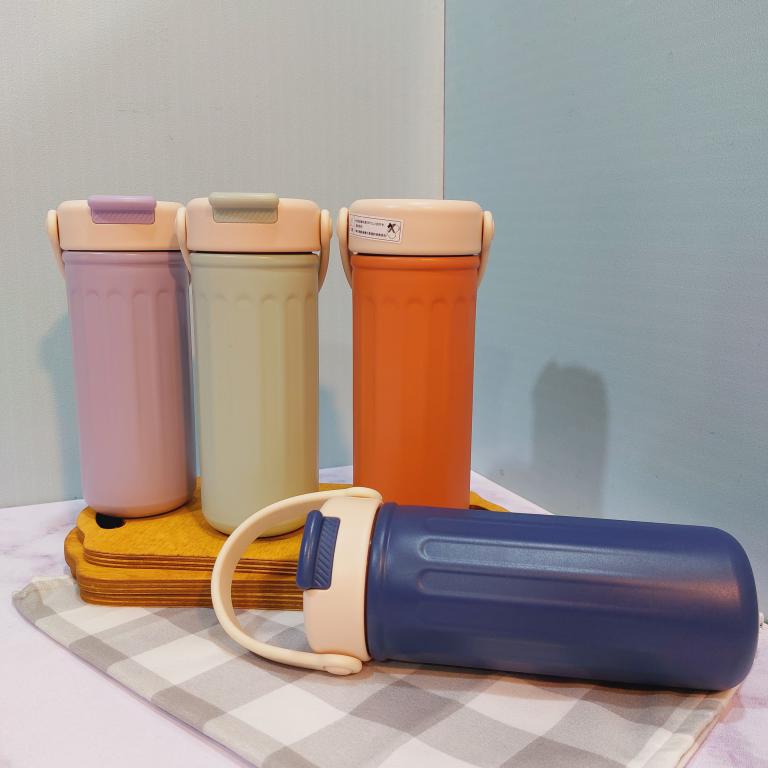 تراول ماگ نی دار استیل دسته سطلی کد 1757