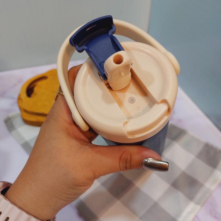 تراول ماگ نی دار استیل دسته سطلی کد 1757