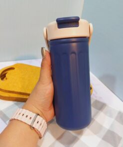 تراول ماگ نی دار استیل دسته سطلی کد 1757