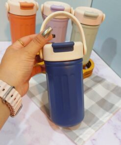 تراول ماگ نی دار استیل دسته سطلی کد 1757