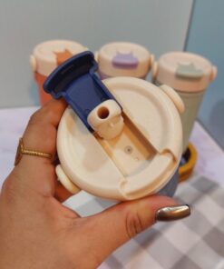 تراول ماگ نی دار استیل دسته سطلی کد 1757