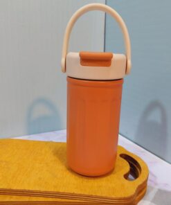 تراول ماگ نی دار استیل دسته سطلی کد 1757