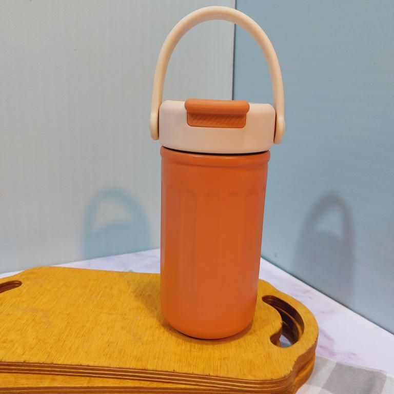 تراول ماگ نی دار استیل دسته سطلی کد 1757