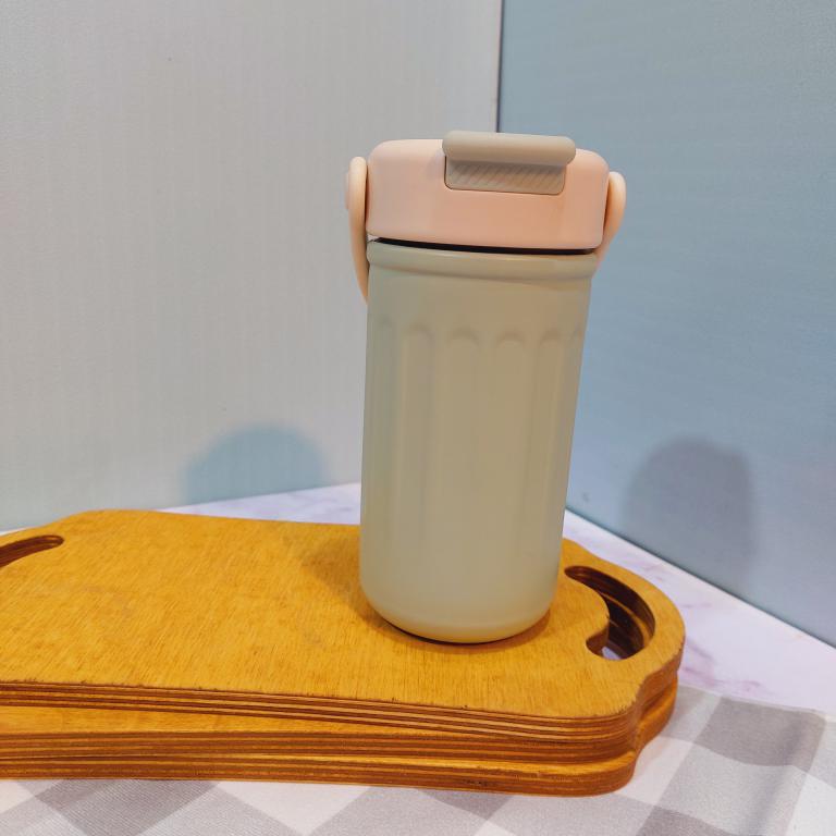 تراول ماگ نی دار استیل دسته سطلی کد 1757