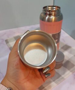 فلاسک سفری استیل برند hello friend رنگی کد 1761