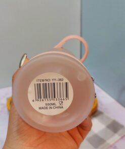 قمقمه فانتزی حیوانات کیوت نی دار 550 میل کد 1763