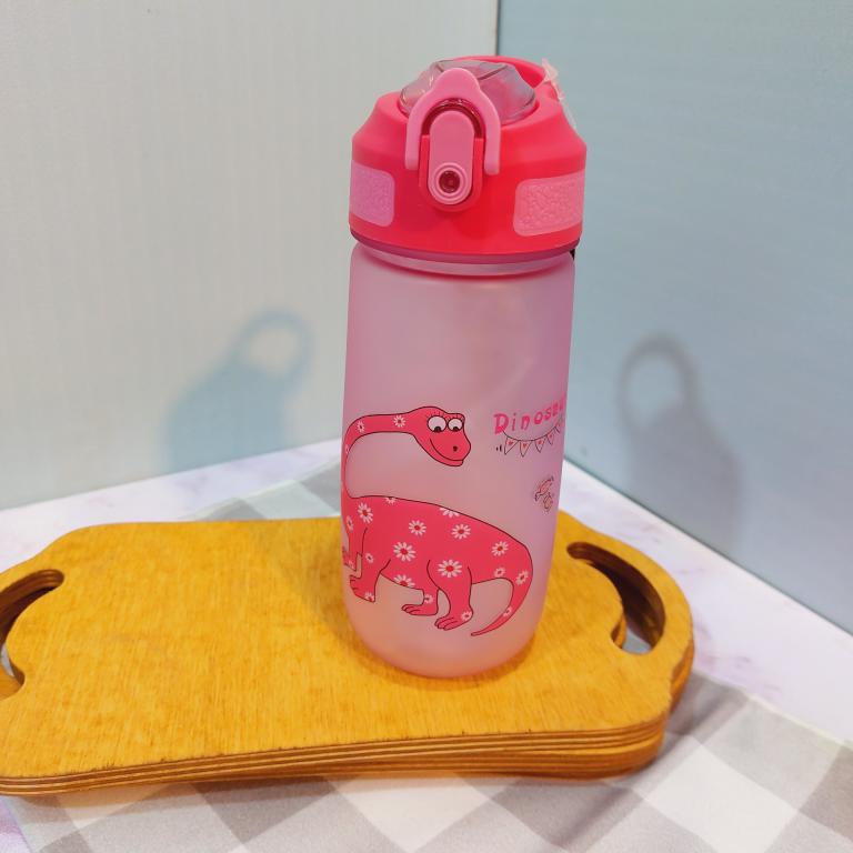 قمقمه نی دار طرح حیوانات شاد رنگی کد 1764