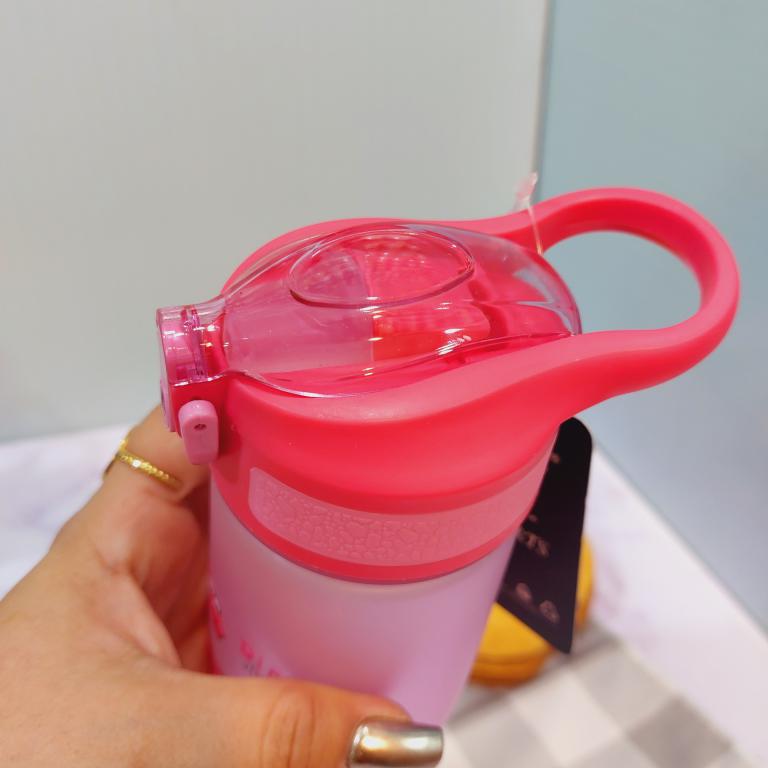 قمقمه نی دار طرح حیوانات شاد رنگی کد 1764