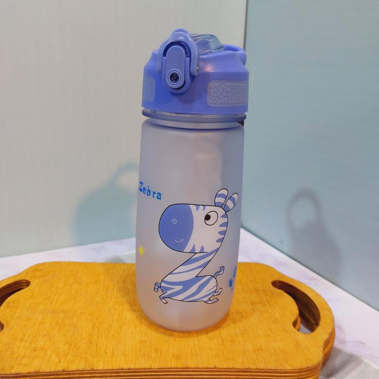 قمقمه نی دار طرح حیوانات شاد رنگی کد 1764