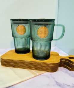 ماگ اسموتی دسته دار سبز کد 1826