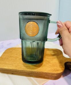 ماگ اسموتی دسته دار سبز کد 1826