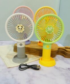 پنکه شارژی پایه دار کد 1828