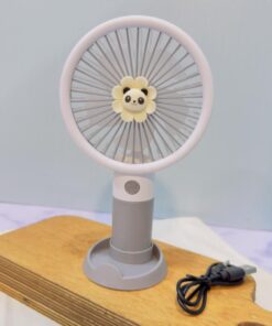 پنکه شارژی پایه دار کد 1828