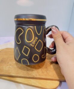 ست ماگ در پیچی دور طلایی کد 1833