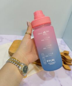 قمقمه فانتزی دو رنگ 550 میل کد 1837