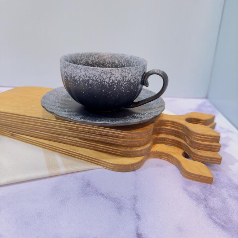 فنجان نعلبکی طرح پتینه کد 1838