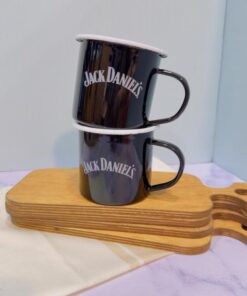 ماگ لعابی نشکن مشکی کد 1839