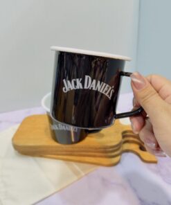 ماگ لعابی نشکن مشکی کد 1839