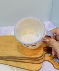 ماگ فانتزی طرح پاندا گل دار کد 1840