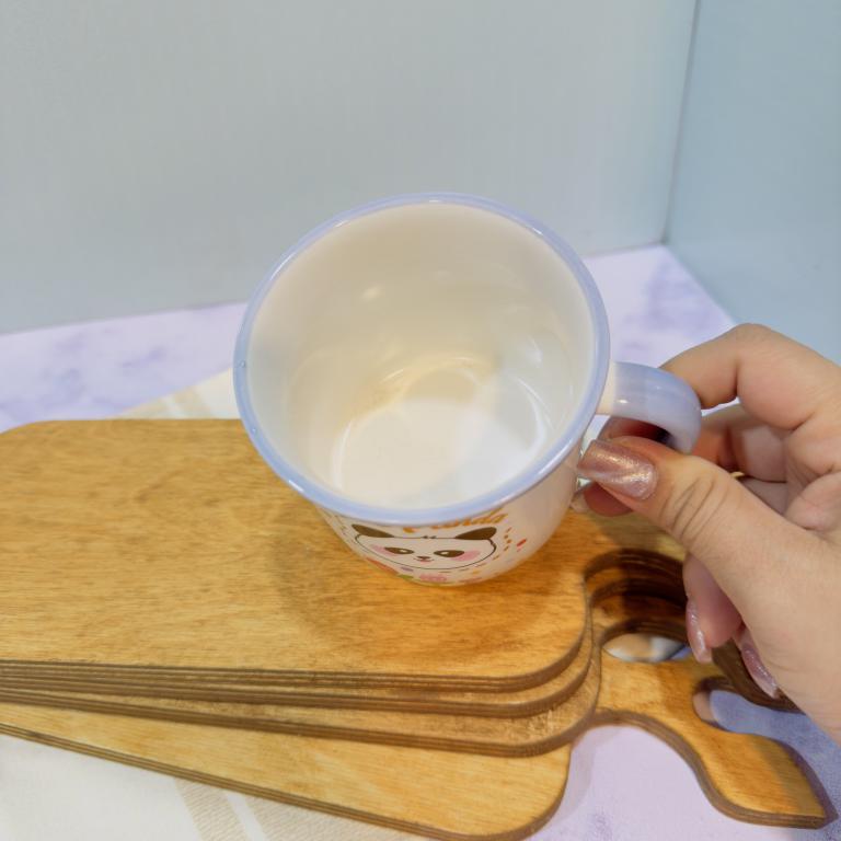 ماگ فانتزی طرح پاندا گل دار کد 1840