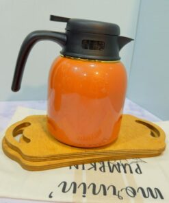 فلاسک سفری دسته دار دو حجم استیل کد 1843