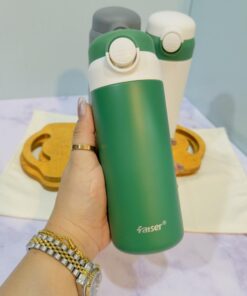 تراول ماگ قفل دار مینیمال رنگی کد 1844