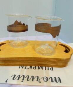 ماگ پیرکس کمربند چوبی کد 1850