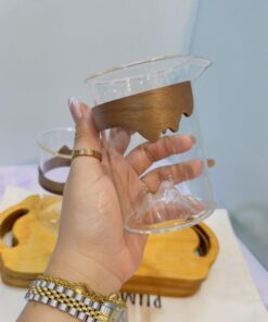 ماگ پیرکس کمربند چوبی کد 1850