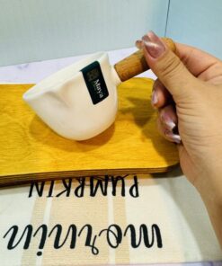 سس خوری سرامیکی دسته چوبی کد 1855