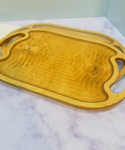 سینی چوبی بیضی کد 1862