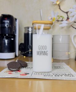 ماگ پیرکس در چوبی نی دار کود مورنینگ کد 1874