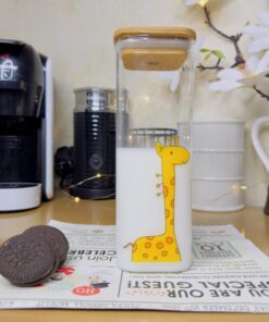 ماگ پیرکس نی دار زرافه و خرس کد 1877