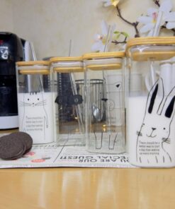 ماگ پیرکس نی دار حیوانات بازیگوش کد 1878