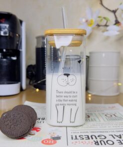 ماگ پیرکس نی دار حیوانات بازیگوش کد 1878