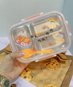 ظرف چاشت فانتزی طرح خرس مهربان کد 1900