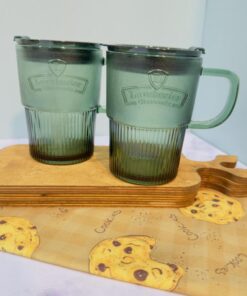 ماگ پیرکس سبز نی دار لانچستر کد 1902