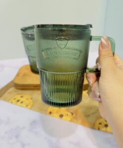 ماگ پیرکس سبز نی دار لانچستر کد 1902