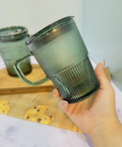 ماگ پیرکس سبز نی دار لانچستر کد 1902