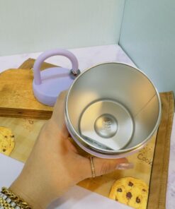 تراول ماگ فلاسکی دسته دار کمربند دار رنگی کد 1904