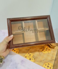 جعبه چوبی تی بگ و دمنوش کد 1905