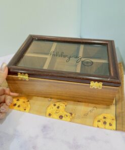 جعبه چوبی تی بگ و دمنوش کد 1905